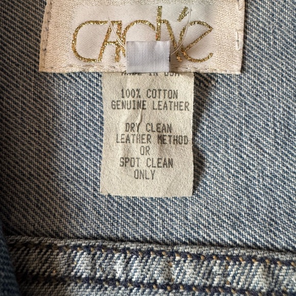 Cache Y2K Leopard Jean Jacket
- Suede Leather Denim - Women's Size Small NWT - Picture 12 of 15